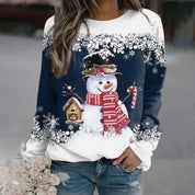 Noor | Dames Kersttrui Gebreid – Warme Winter Christmas Sweater Dames