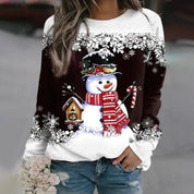 Noor | Dames Kersttrui Gebreid – Warme Winter Christmas Sweater Dames
