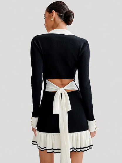 Roos | Korte Jurk Dames | Chic & Trendy Mini Dress Voor Casual & Party