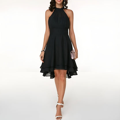 Vivianne | Winterjurk Dames Met Ruches | Elegante & Warme Jurk Voor Feestdagen