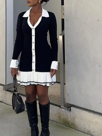 Roos | Korte Jurk Dames | Chic & Trendy Mini Dress Voor Casual & Party