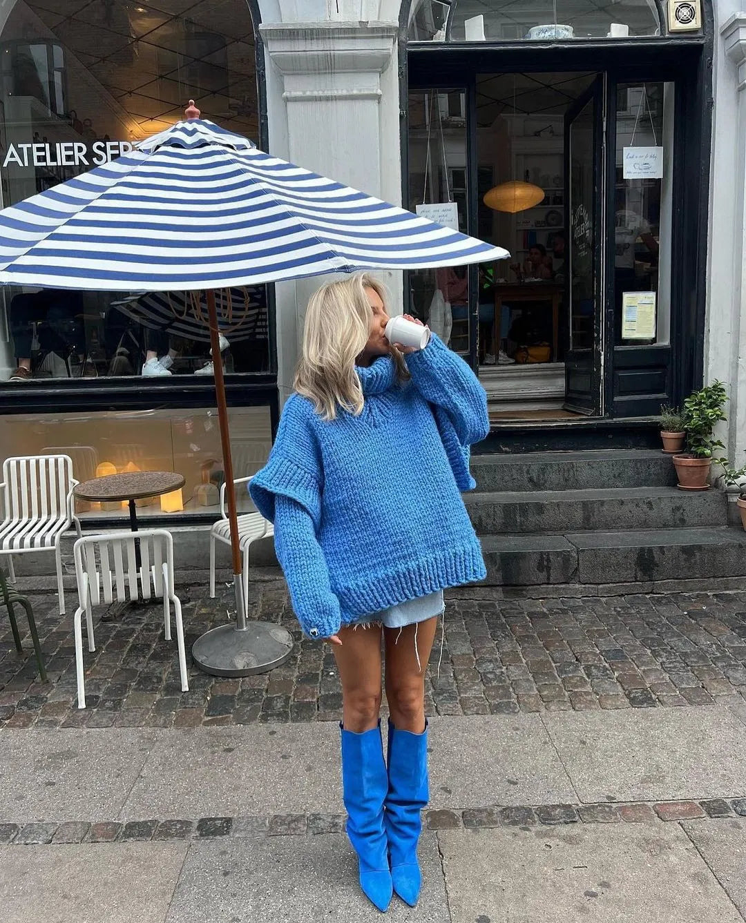 Nova | Gebreide Oversized Trui Dames | Comfortabele & Warme Knit Voor Herfst/Winter