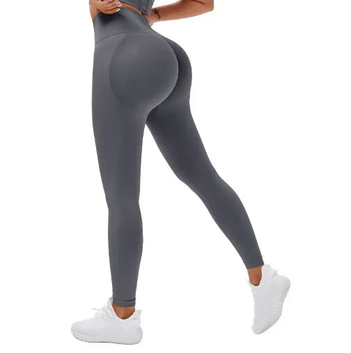 Faye | Dames Naadloze Sportlegging – Hoge Taille, Comfortabele Stretch & Flatterende Pasvorm