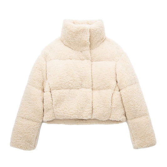 Dames Teddy Jas | Super Zachte & Warme Winterjas met Comfortabele Pasvorm