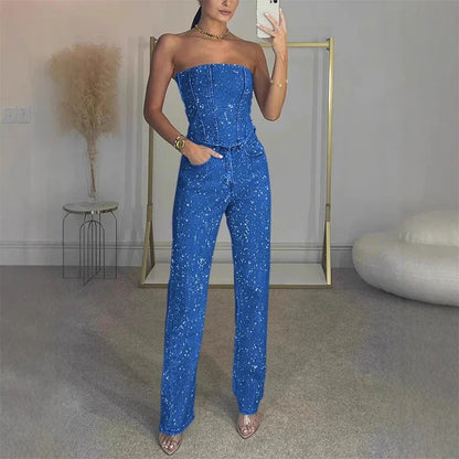 Liyana | Glitter Corset Set – Luxe & Verleidelijk Party Outfit