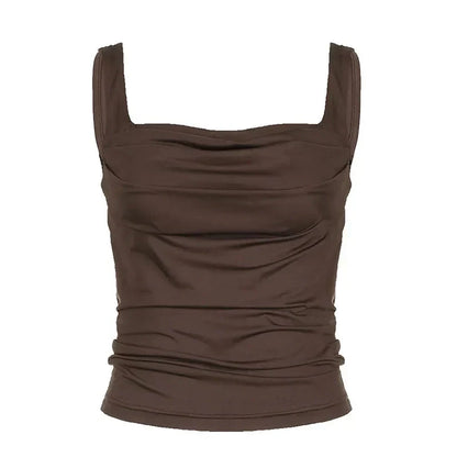 MELINA | Bruine Top