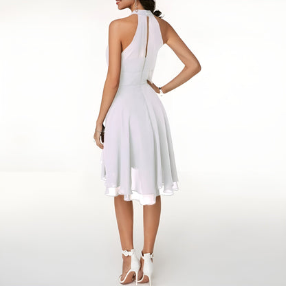 Vivianne | Winterjurk Dames Met Ruches | Elegante & Warme Jurk Voor Feestdagen