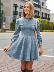 Jikke | Denim Jurk – Casual, Modieus & Onweerstaanbaar!