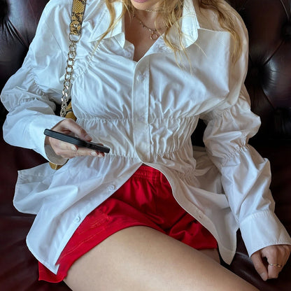 Camina | Elegante Stretch Blouse – Perfecte Pasvorm & Comfort