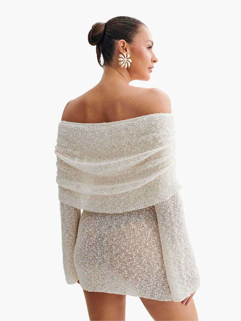Noëlle | Off-Shoulder Mini Jurk