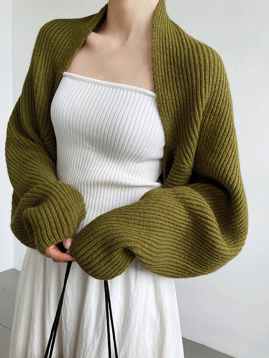 Liora | Open-Front Dames Trui | Viscose, Licht Stretch & Casual