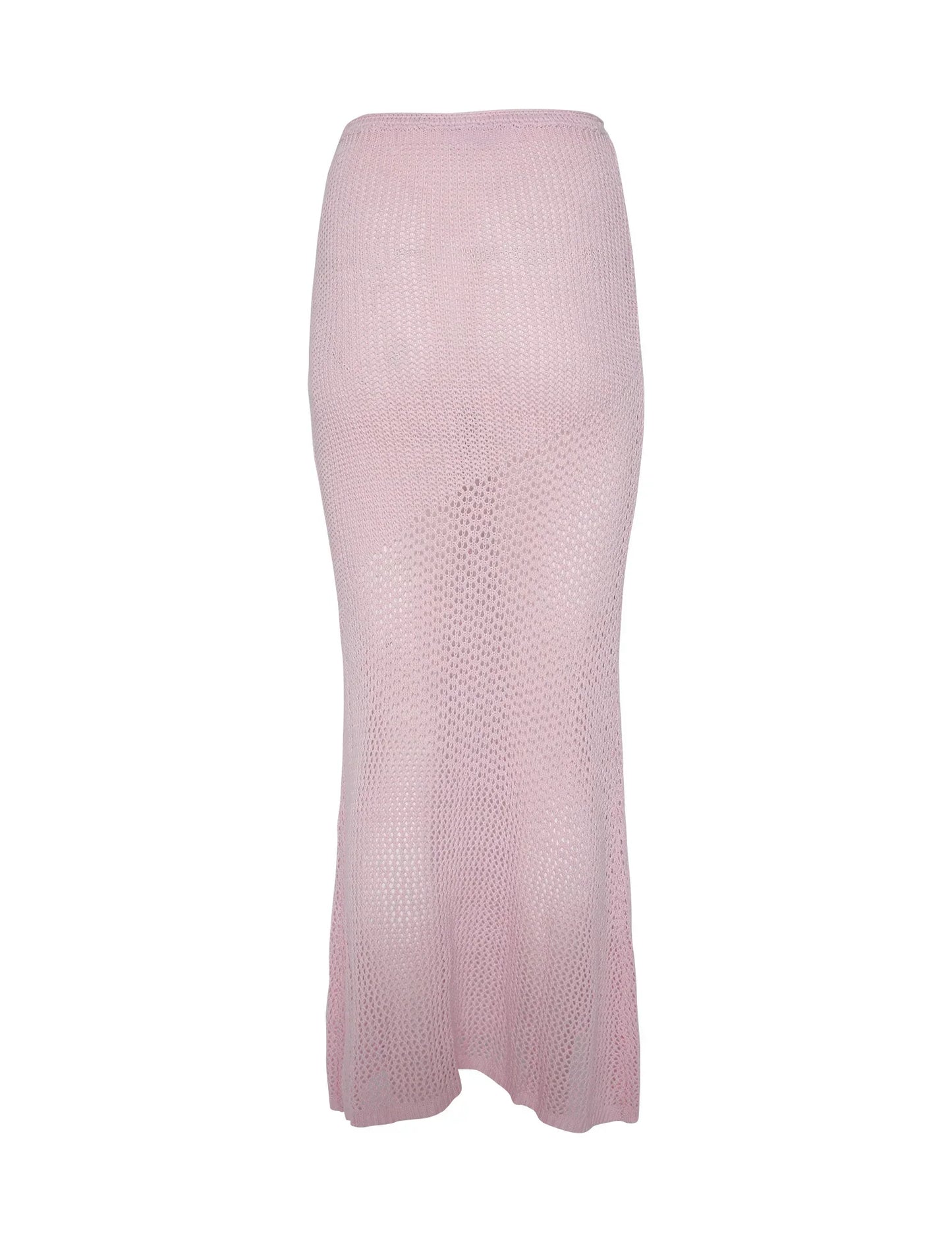 AVA | Gebreide zomerset met top en rok