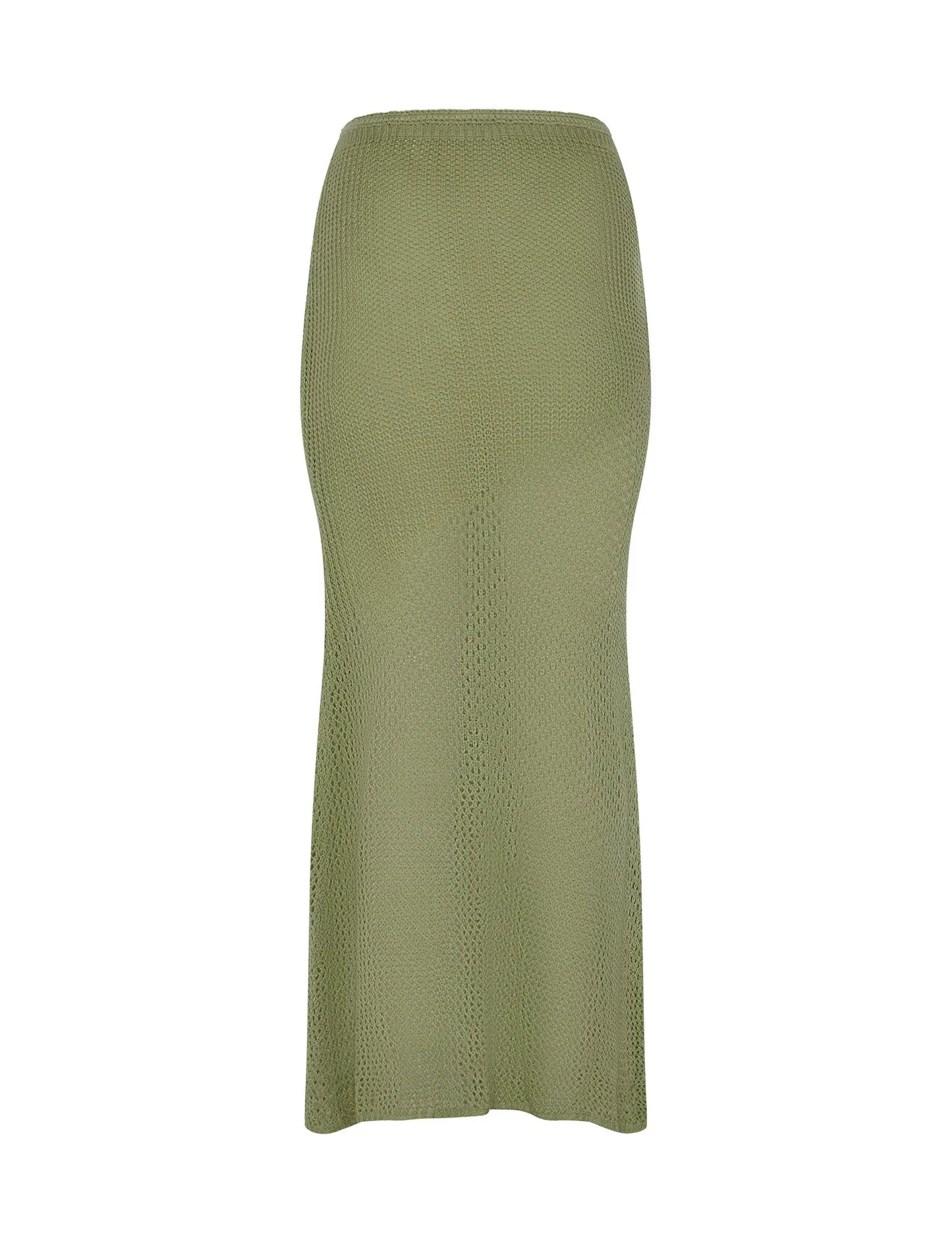 AVA | Gebreide zomerset met top en rok