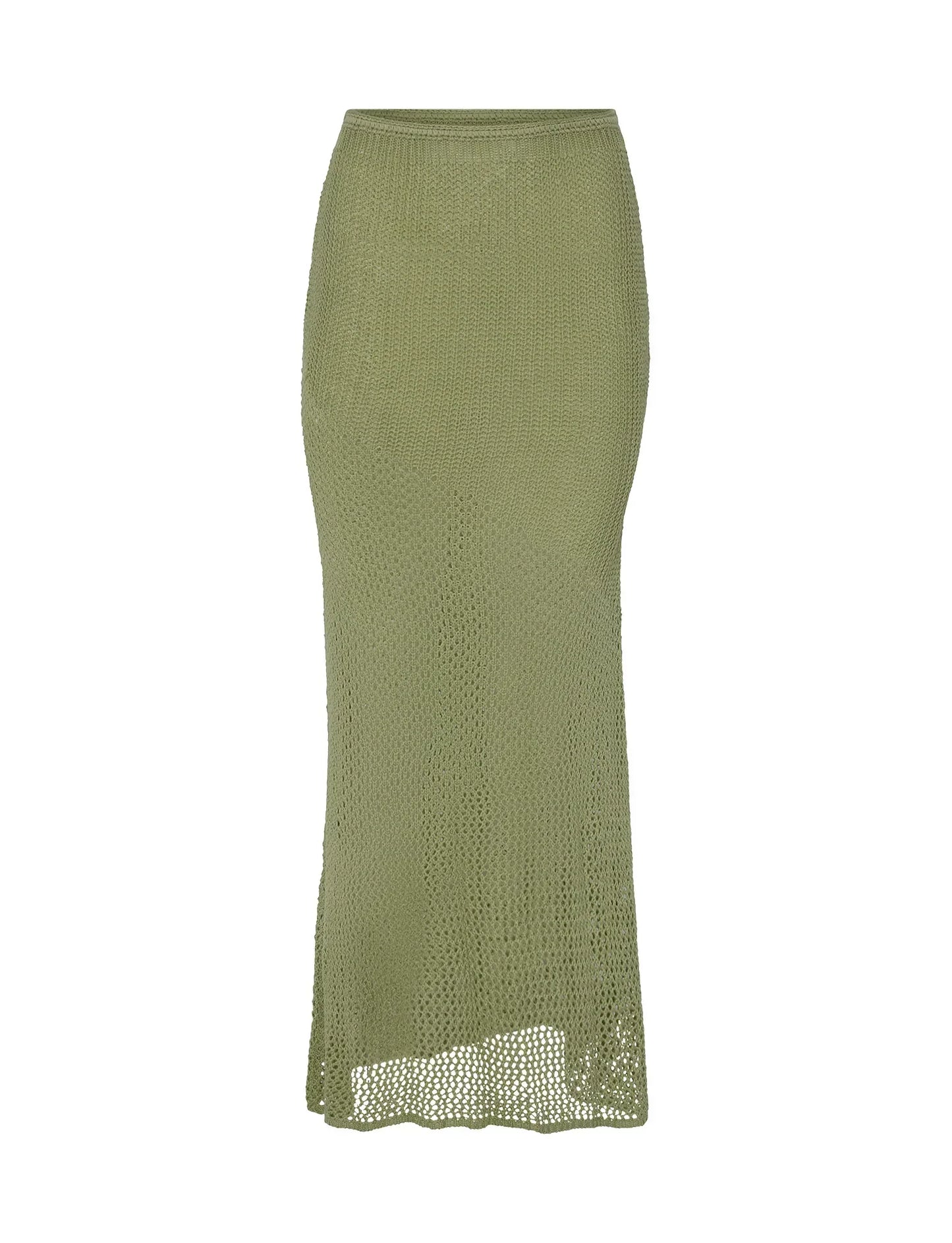 AVA | Gebreide zomerset met top en rok