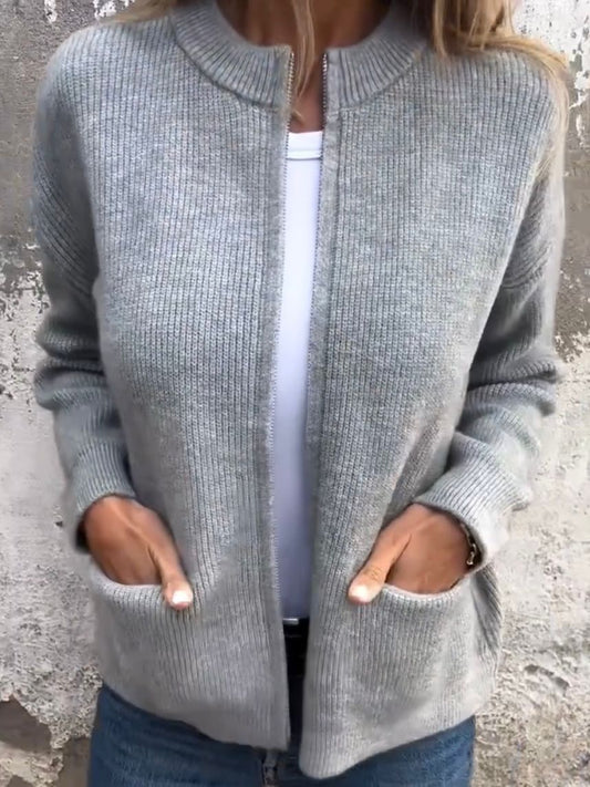 Lena | Elegant Lang Vest Dames | Stijlvol & Comfortabel Voor Herfst/Winter
