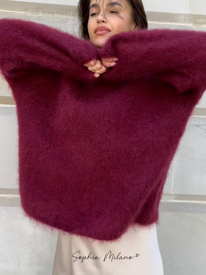 Mira Dames Trui met Ronde Hals | Minimalistisch, Warm & Veelzijdig