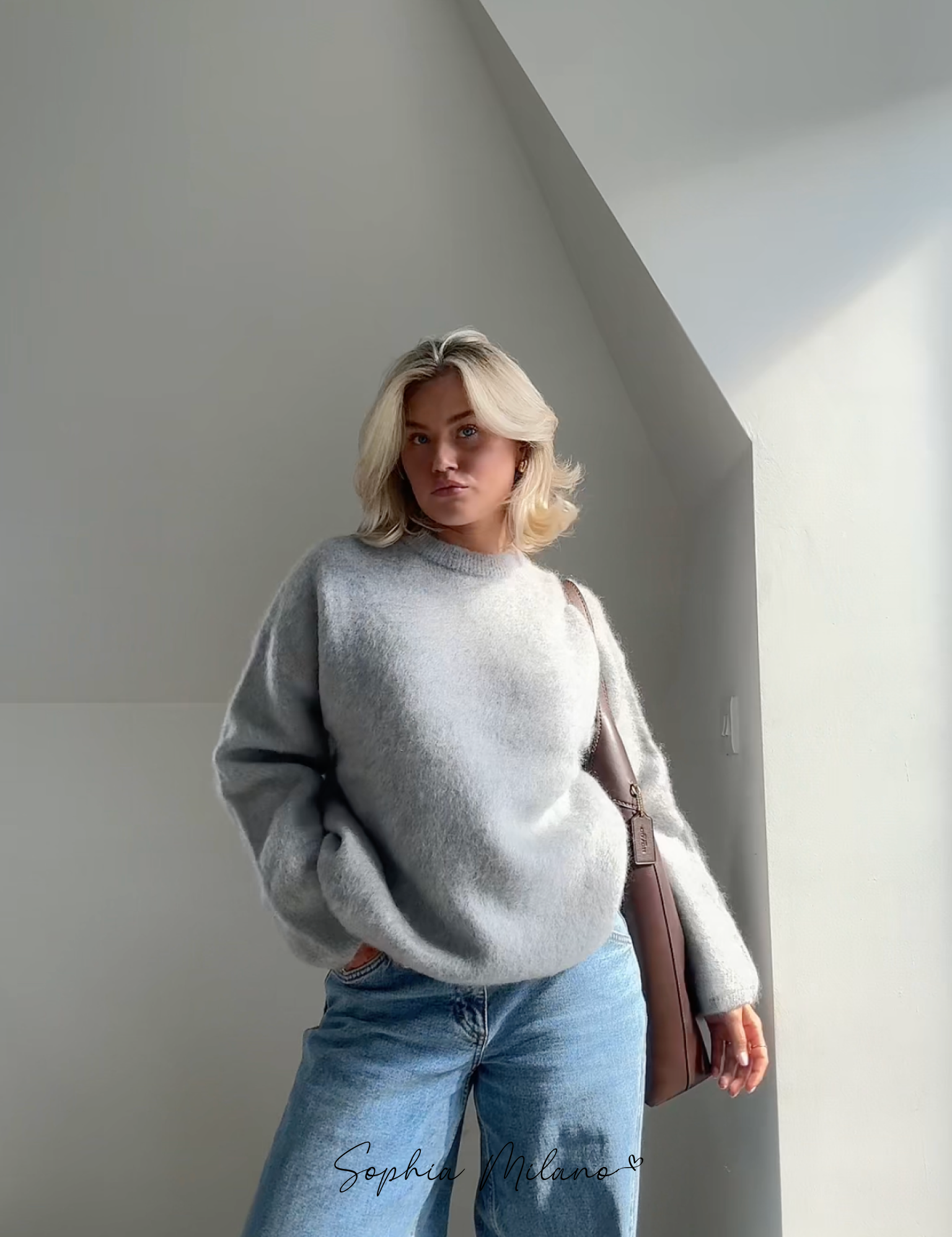 Mira Dames Trui met Ronde Hals | Minimalistisch, Warm & Veelzijdig