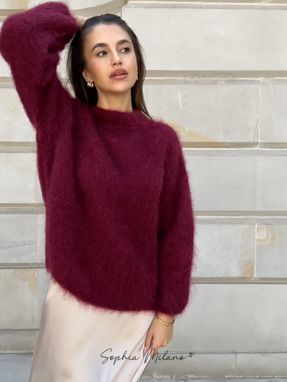 Mira Dames Trui met Ronde Hals | Minimalistisch, Warm & Veelzijdig