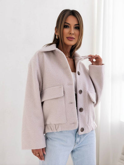 Mila Warme Teddy Jas Dames | Luxueuze Winter Must-Have Met Comfort