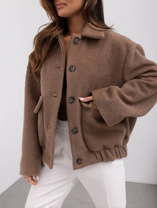 Mila Warme Teddy Jas Dames | Luxueuze Winter Must-Have Met Comfort