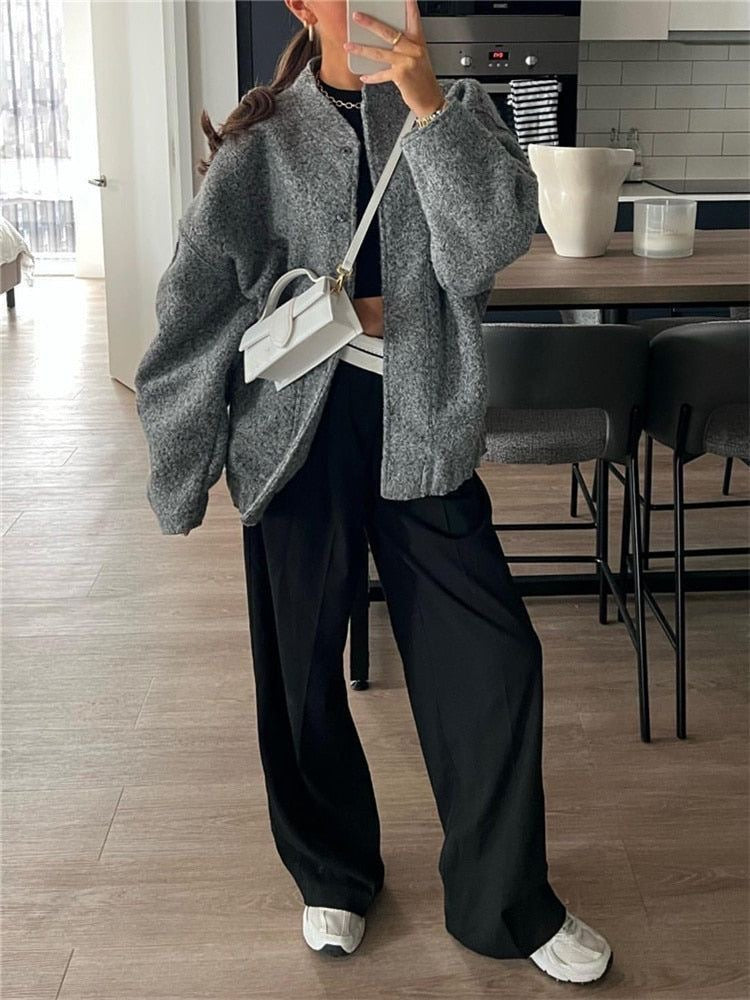 Bomberjack Dames | Oversized Herfstjas met Moderne Pasvorm & Comfortabele Fit