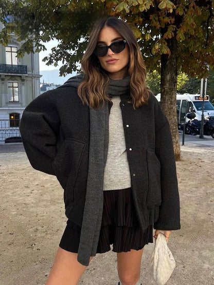 Bomberjack Dames | Oversized Herfstjas met Moderne Pasvorm & Comfortabele Fit