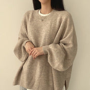 Oversized Trui Dames | Gebreide Zachte Trui met Relaxte Fit