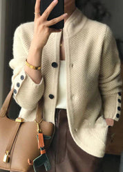 Lina | Kasjmier Cardigan Dames – Luxe & Warm Vest in Meerdere Kleuren