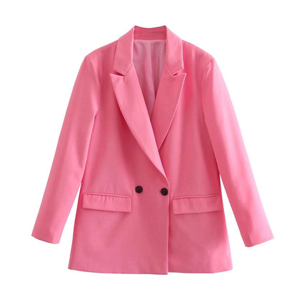 Lolo | Blazer Dames Elegant | Trendy Colbert Met Zakken Voor Werk & Casual