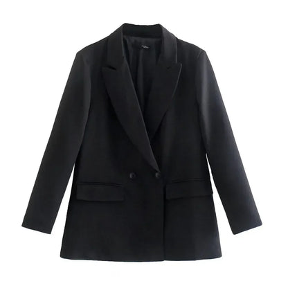 Lolo | Blazer Dames Elegant | Trendy Colbert Met Zakken Voor Werk & Casual
