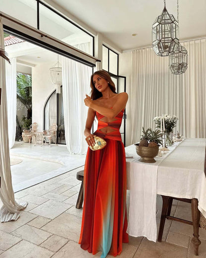 LIV | Sweetheart Maxi Dress – Vurig, Unieke & Verleidelijk