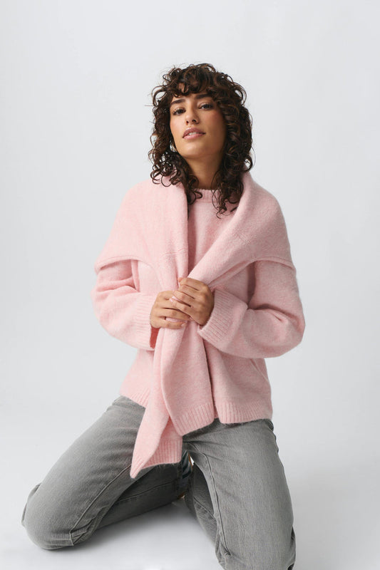 Oversized Trui Dames | Gebreide Zachte Trui met Ronde Hals