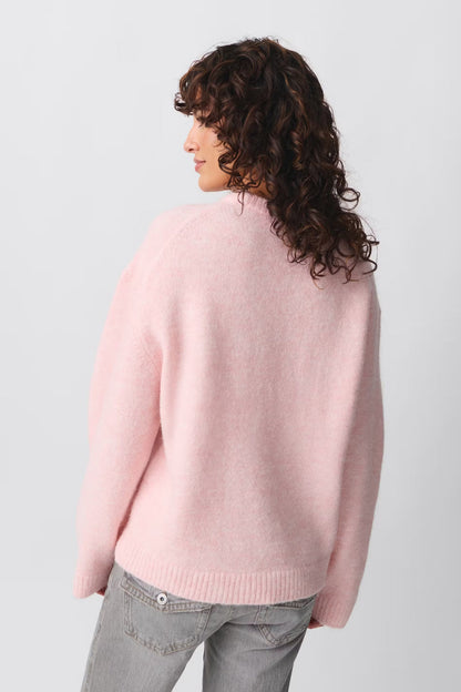 Oversized Trui Dames | Gebreide Zachte Trui met Ronde Hals