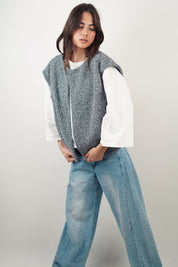 Dames Vest van Luxe Mohairmix | Zacht, Warm & Ruimvallende Pasvorm