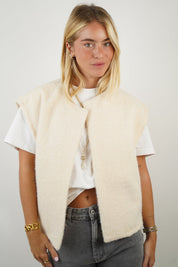 Dames Vest van Luxe Mohairmix | Zacht, Warm & Ruimvallende Pasvorm