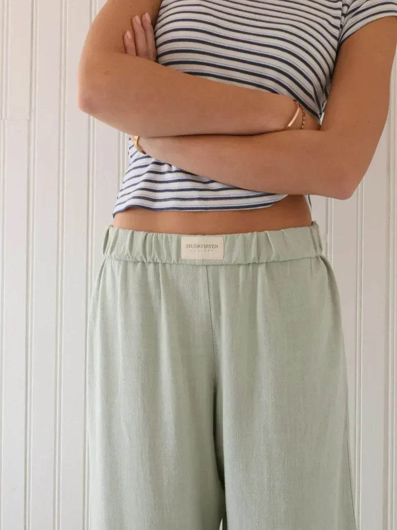 Lina | Gestreepte Broek