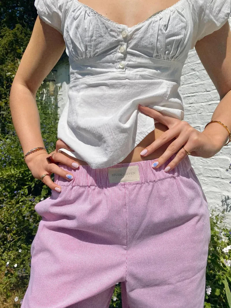 Lina | Gestreepte Broek