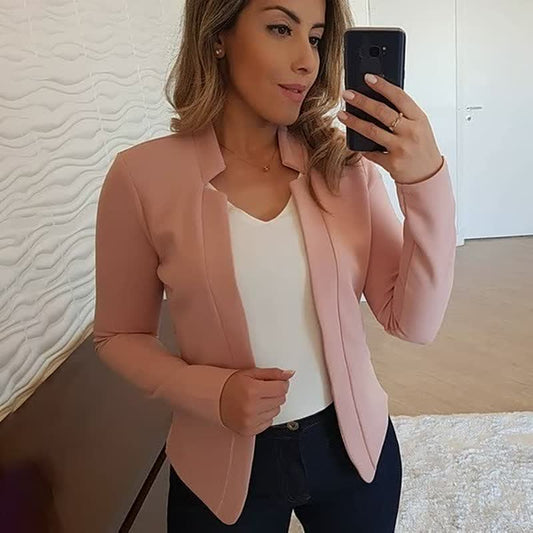 Joyce | Blazer Dames Oversized Relaxed Fit | Trendy Streetstyle Tussenjas