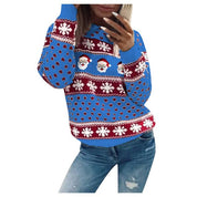 Liva | Dames Kersttrui Gebreid – Warme Winter Christmas Sweater Casual