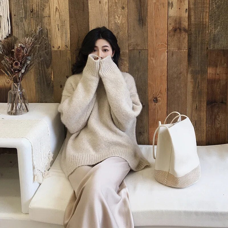 Livia | Dames Oversized Trui – Warm, Zacht & Gebreid