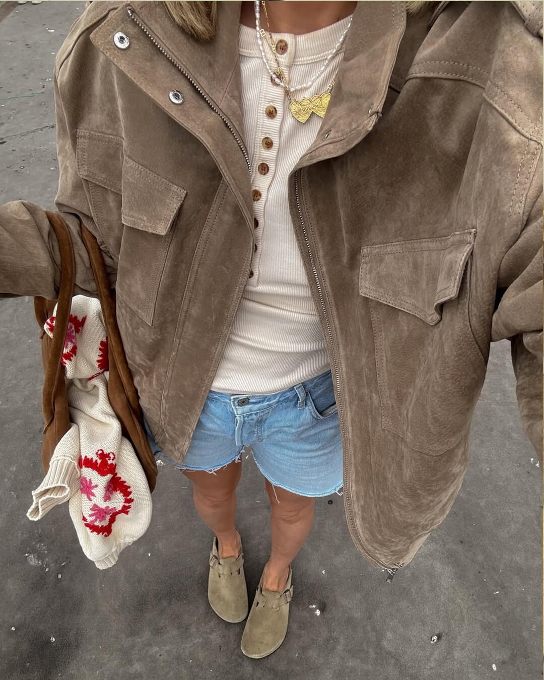 Joy | Bomber Jas Dames Leerlook | Trendy Jas Met Opstaande Kraag & Zakken