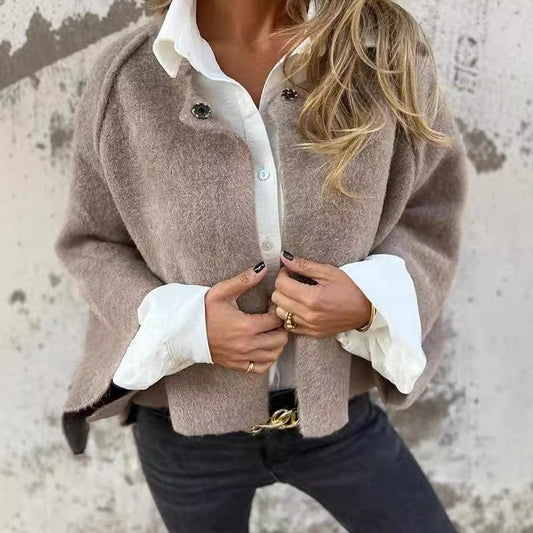 Katarina | Kasjmier Look Jas Dames | Zachte & Elegante Winter Mantel