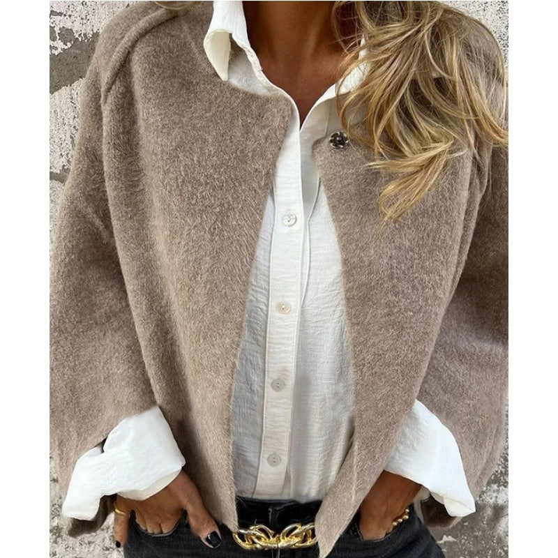 Katarina | Kasjmier Look Jas Dames | Zachte & Elegante Winter Mantel