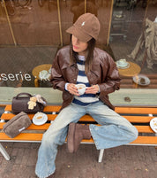 Isra | Oversized Gebreid Vest Dames | Warme & Trendy Cardigan Voor Winter