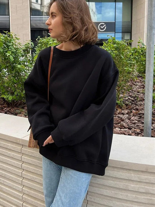 Liv Essential Oversized Sweater | Tijdloze Basic voor Elke Gelegenheid