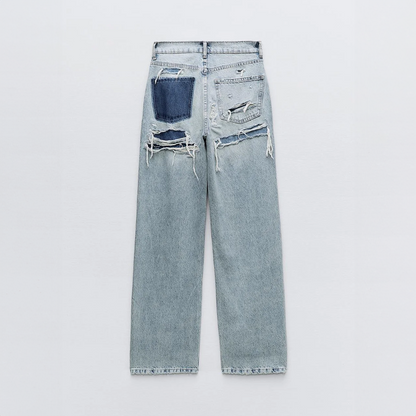 Nora | Vintage Ripped Jeans